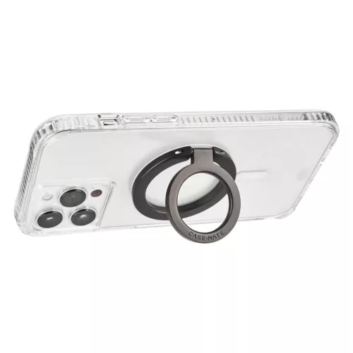 Case-Mate Magnetic gyűrűtartó támaszték, telefongyűrű - (Matte fekete)
