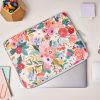 Rifle Paper Laptop Sleeve - Tok MacBook Pro 15" / Laptop 15,6" (Garden Party Blush) számára