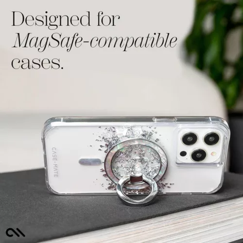 Case-Mate Magnetic gyűrűtartó támaszték, telefongyűrű - (Mother of Pearl)