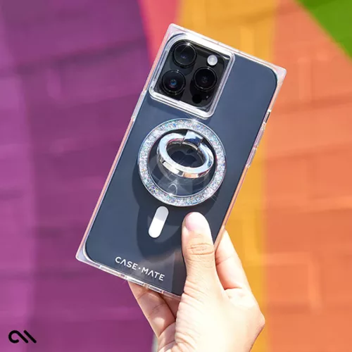 Case-Mate Magnetic gyűrűtartó támaszték, telefongyűrű - (Twinkle Disco)