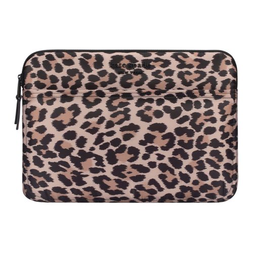 Kate Spade New York Puffer Sleeve MacBook Pro 16" / Laptop 16" Cover Classic Leopard