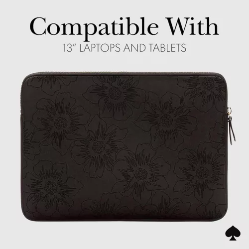 Kate Spade New York Slim Sleeve MacBook Pro 13" / MacBook Air 13" / Notebook 13" borító Reverse Hollyhock