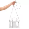 Case-Mate Micro Tote Bag - Vízálló válltáska (Ezüst króm/átlátszó)