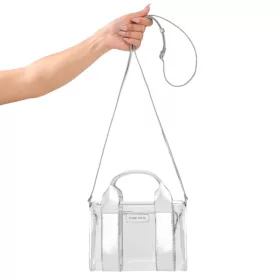   Case-Mate Micro Tote Bag - Vízálló válltáska (Ezüst króm/átlátszó)