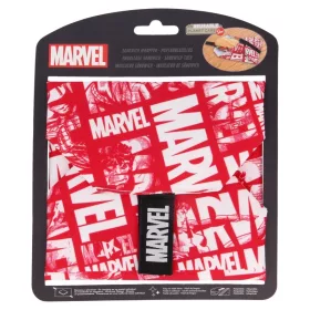   Ambalaj reutilizabil, Marvel, Poliester, 44 x 35.5 cm, Alb/Rosu