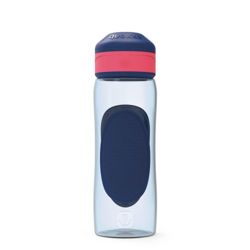 Quokka Splash – Sport vizes palack, felpattanó fedél, kettős csúszásgátló markolat 730 ml (Indigo)