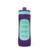 Quokka Sweat – Hordozható, szivárgásmentes sportpalack 680 ml (Aqua Violet)