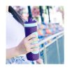 Quokka Sweat – Hordozható, szivárgásmentes sportpalack 680 ml (Aqua Violet)