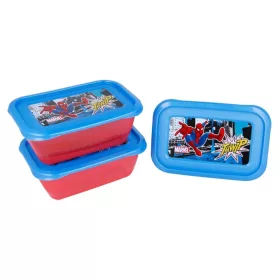   Spiderman - egy készlet műanyag tárolódobozok 540ml (3 db.)