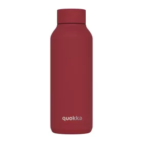  Quokka Solid - Rozsdamentes acél termosz 510 ml (Tűztégla piros)