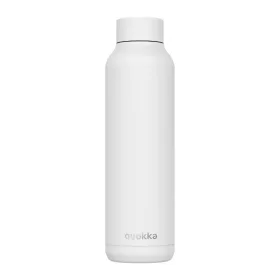 Quokka Solid - Rozsdamentes acél termosz 630 ml (Fehér)