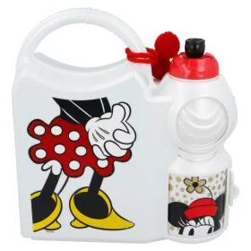   Minnie egér - uzsonnás doboz és vízpalack 400 ml készlet