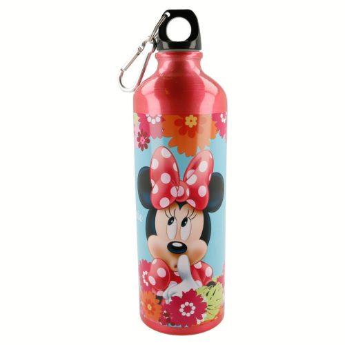 Minnie egér - Alumínium palack 750 ml karabinerrel