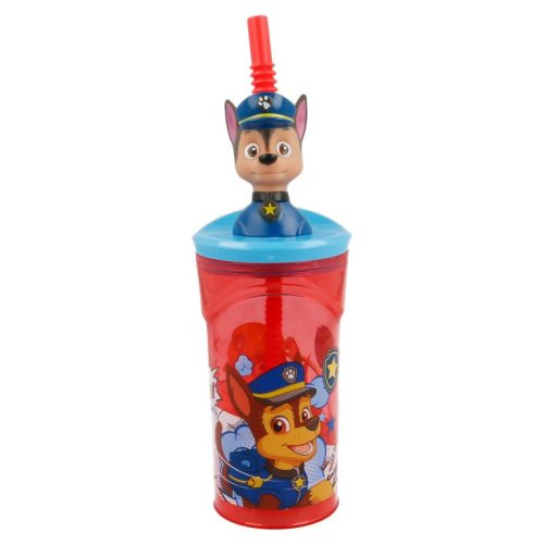 Paw Patrol 3D bögre szívószállal 360 ml