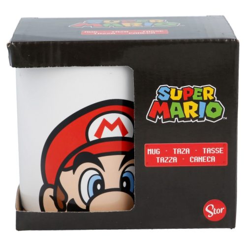 Super Mario - Kerámia bögre 325 ml (fehér)