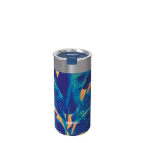   Quokka Boost - Rozsdamentes acél kávépohár 400 ml (Bue Jungle)
