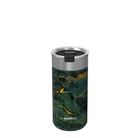   Quokka Boost - Rozsdamentes acél kávépohár 400 ml (Greenstone)