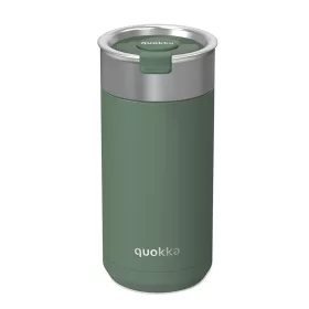   Quokka Boost Coffee Tumbler Rozsdamentes acél termikus bögre sörfőzővel 400 ml fenyő