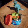 Quokka Whim Kids Food Jar - Thermal lunchbox ételdoboz 369 ml (Dinosaur)