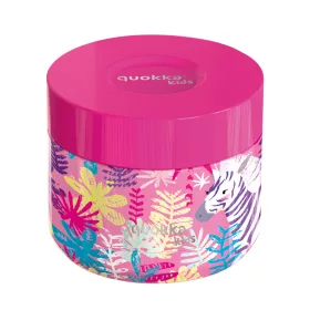   Quokka Whim Kids Food Jar - Thermal lunchbox ételdoboz 369 ml (Zebras)