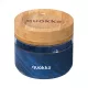 Quokka Deli Food Jar - Üveg/fa ételtartó 500 ml (Wood Grain)