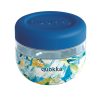 Quokka Bubble Food Jar - műanyag ételdoboz 500 ml (Blue Peonies)