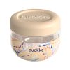 Quokka Bubble Food Jar - műanyag ételdoboz 500 ml (Vintage Floral)