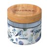 Quokka Deli Food Jar - Üveg/fa ételtartó 820 ml (Blue Nature)