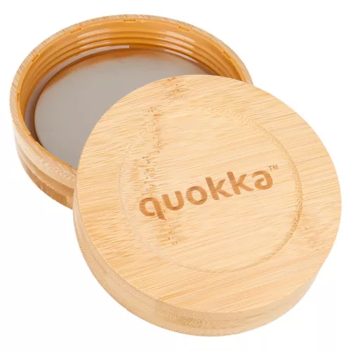 Quokka Deli Food Jar - Üveg/fa ételtartó 820 ml (Spring)