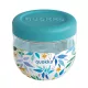 Quokka Bubble Food Jar - műanyag ételdoboz 770 ml (Watercolor Leaves)