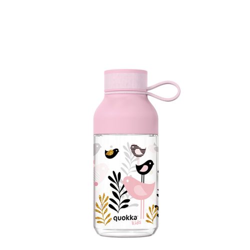 Quokka Ice Kids pánttal - Tritan flakon 430 ml (Madarak)