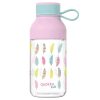 Quokka Ice Kids szíjjal - Tritán üveg 430 ml (tollas)