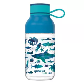   Quokka Ice Kids pánttal - Tritán üveg 430 ml (tengeri állatok)