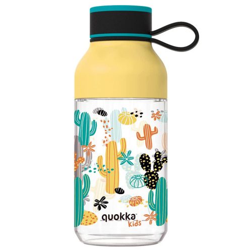 Quokka Ice Kids pánttal - Tritan flakon 430 ml (Cactus)