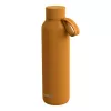 Quokka Solid pánttal - Rozsdamentes acél termosz 630 ml pánttal (mustárzöld)