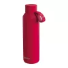 Quokka Solid pánttal - Rozsdamentes acél termosz 630 ml pánttal (cseresznyepiros)