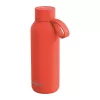 Quokka Solid pánttal - Rozsdamentes acél termosz 510 ml pánttal (narancssárga)