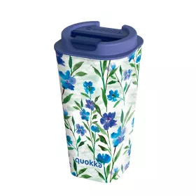   Quokka Vaso Cafe Doble Pared műanyag bögre dupla falú 450 ml Ditsy Bloom