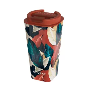   Quokka Vaso Cafe Doble Pared műanyag bögre dupla falú 450 ml Őszi ősz