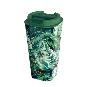  Quokka Vaso Cafe Doble Pared Duplafalú műanyag bögre 450 ml Jungle