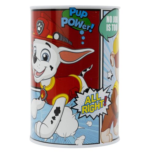 Paw Patrol - Metal Piggy Bank