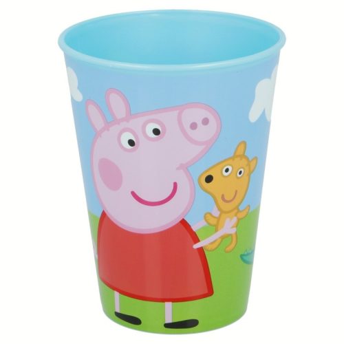 PEPPA sertés - bögre 260 ml (kék)