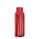 Quokka Solid - 510 ml-es rozsdamentes acél termopalack (karcsú rubin)