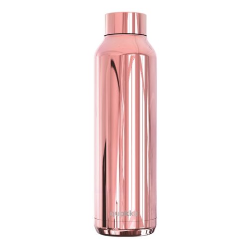 Quokka Solid - 630 ml-es rozsdamentes acél termopalack (Sleek Rose Gold)