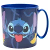 Disney Stitch - Mikrohullámú sütőben használható bögre a Palms kollekcióból 390 ml