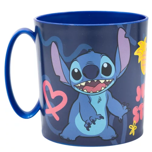 Disney Stitch - Mikrohullámú sütőben használható bögre a Palms kollekcióból 390 ml