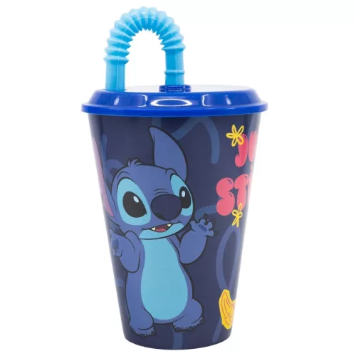 Disney Stitch - Szalmabögre a Palms kollekcióból 430 ml