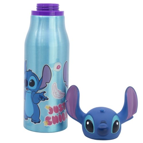 Disney Stitch - Alumínium palack 3D kupakkal 690 ml