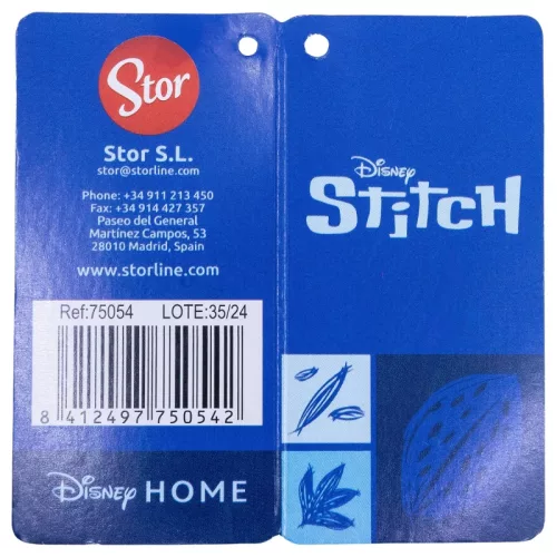 Disney Stitch - Rucsac/Ghiac de școală cu șnur (30 x 25 cm)