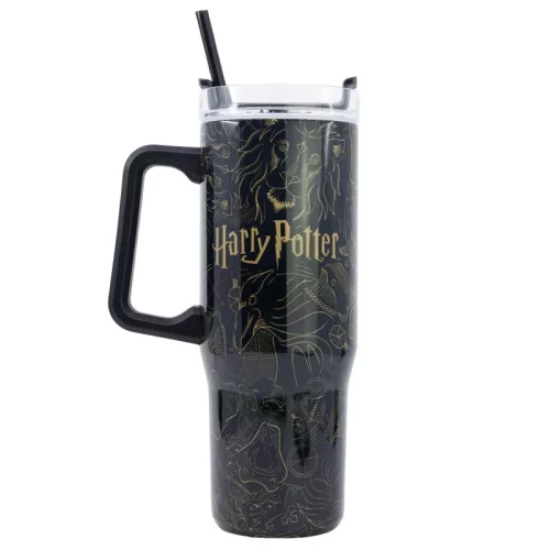 Harry Potter - XL rozsdamentes acél termosz bögre Rambler a Golden Magic kollekcióból 940 ml